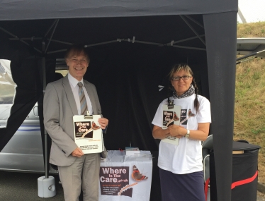 Sir David promotes Where is the Care